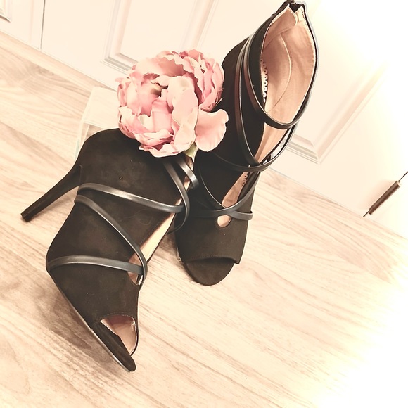 Open Toe Booties - Picture 1 of 8